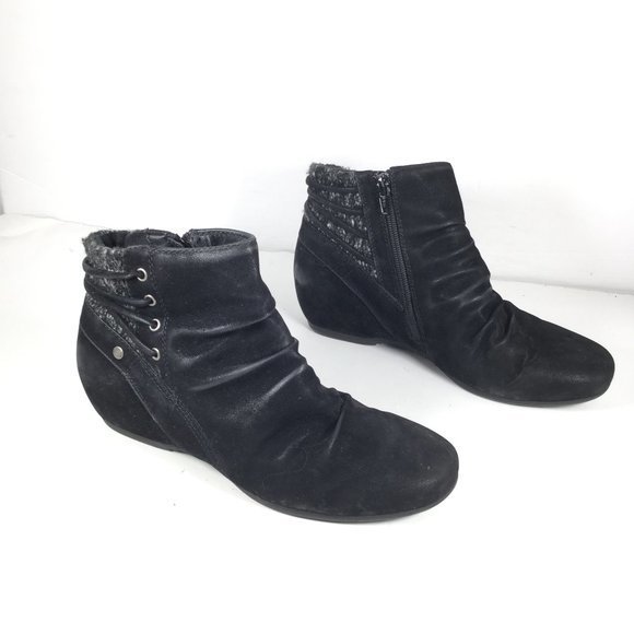 Baretraps Peanut Ankle Boots Black Size 